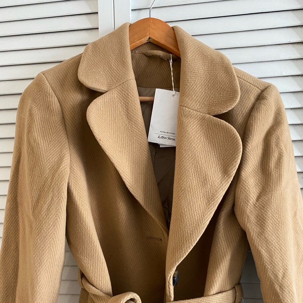 & Other Stories long camel coat